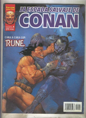 La Espada Salvaje de Conan volumen 2 numero 04 (numerado 4 en interior cubierta)