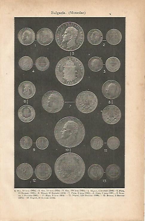 LAMINA ESPASA 11888: Monedas de Bulgaria