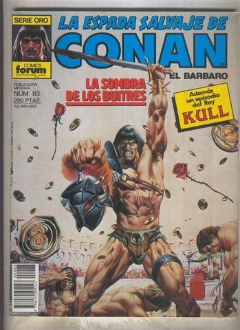 La Espada Salvaje de Conan primera edicion numero 083 (numerado 3 en trasera)