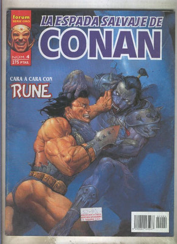 La Espada Salvaje de Conan volumen 2 numero 04 (numerado 1 en interior cubierta)