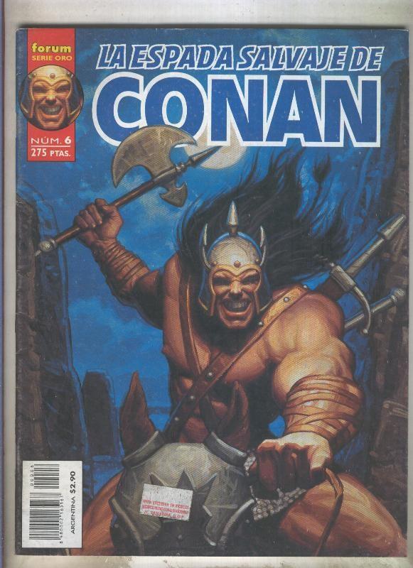 La Espada Salvaje de Conan volumen 2 numero 06 (numerado 3 en interior cubierta)