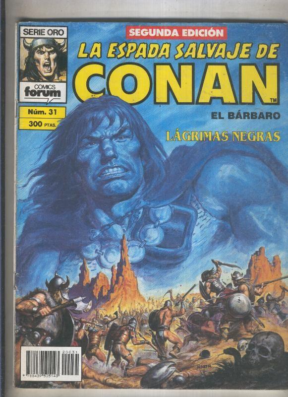 La Espada Salvaje de Conan volumen 1 segunda edicion numero 031 (numerado 2 en trasera) 