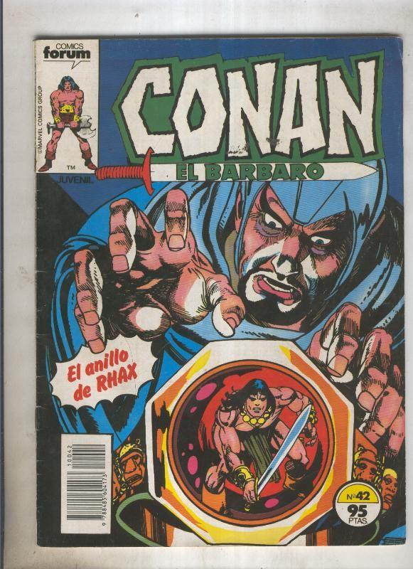 Conan el Barbaro primera edicion numero 042 (numerado 2 en trasera)