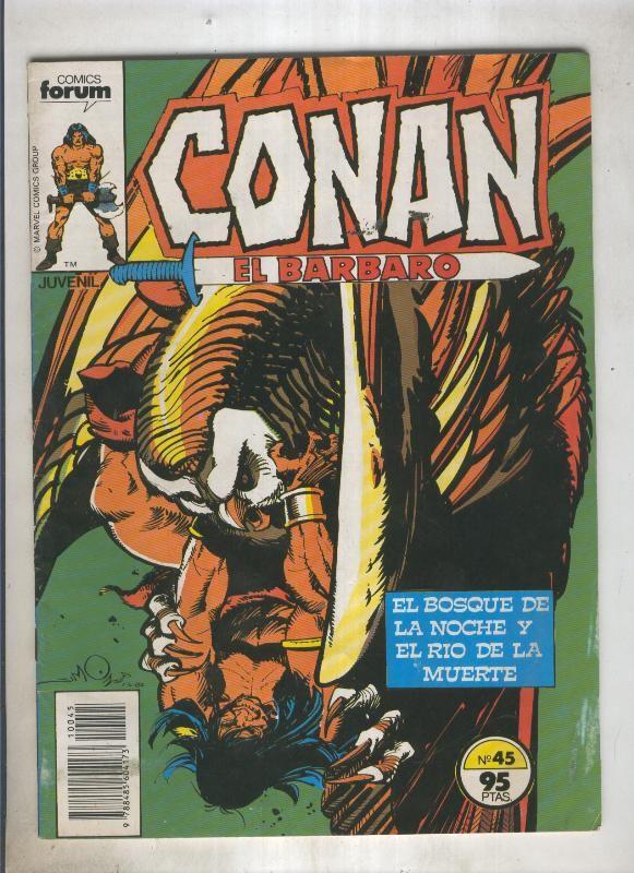 Conan el Barbaro primera edicion numero 045 (numerado 1 en trasera)