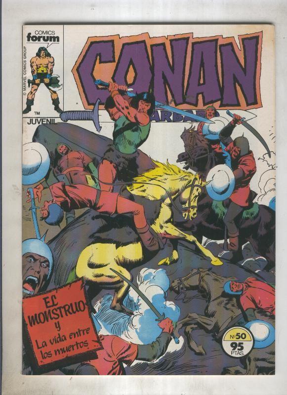 Conan el Barbaro primera edicion numero 050 (numerado 1 en trasera)