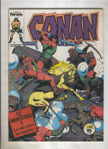 Conan el Barbaro primera edicion numero 050 (numerado 1 en trasera)