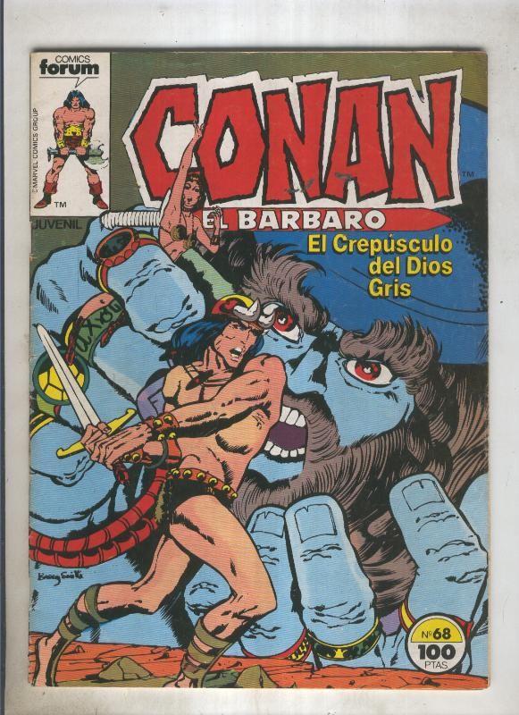 Conan el Barbaro primera edicion numero 068 (numerado 3 en trasera)