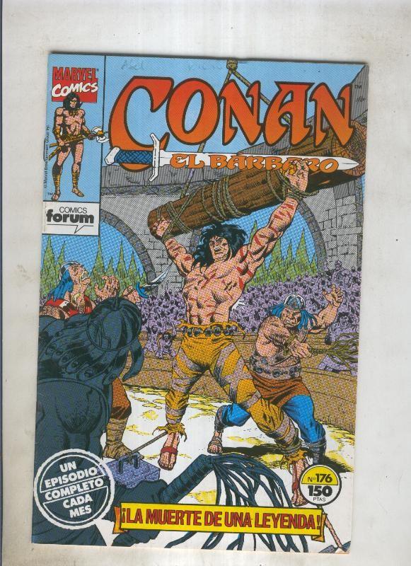 Conan el Barbaro primera edicion numero 176 (numerado 1 en trasera)
