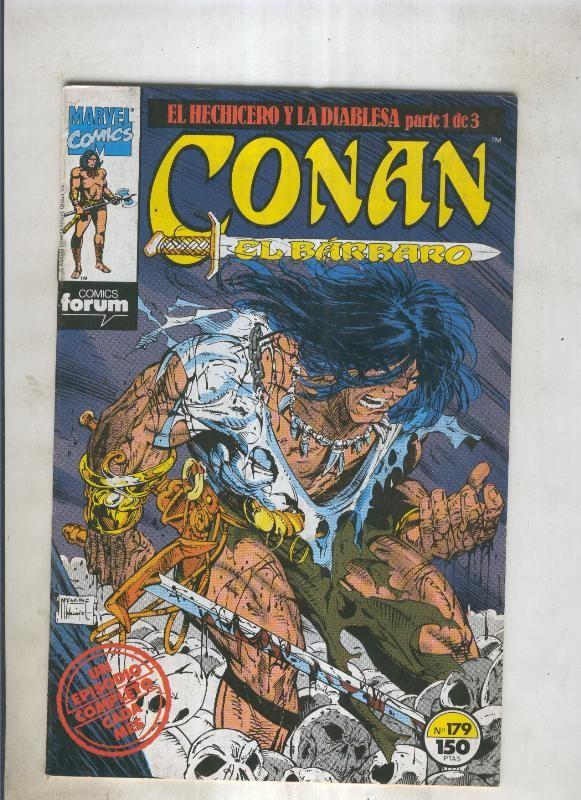 Conan el Barbaro primera edicion numero 179 (numerado 2 en trasera)