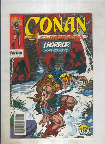 Conan el Barbaro primera edicion numero 192 (numerado 2 en trasera)