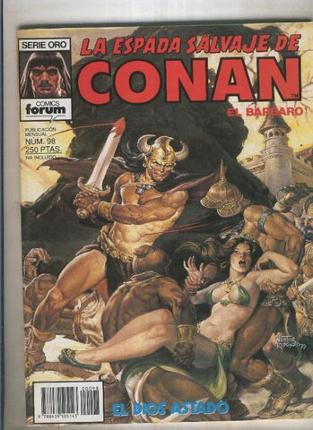 La espada de conan el barbaro numero 098