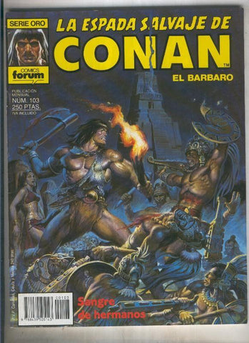 La espada de conan el barbaro numero 103