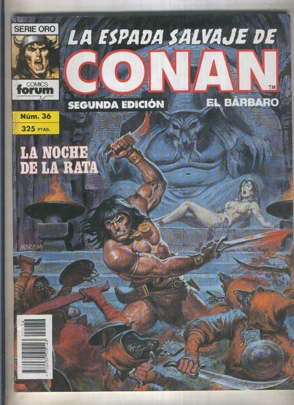 La Espada Salvaje de Conan volumen 1 segunda edicion numero 036 