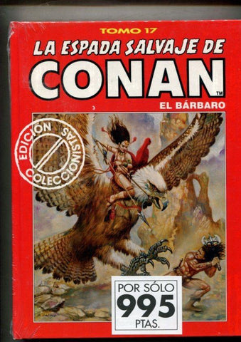 La Espada Salvaje de Conan edicion coleccionista tomo rojo numero 17 (precinto editorial)