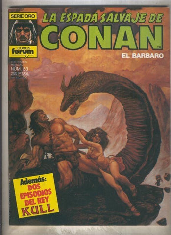 La Espada Salvaje de Conan primera edicion numero 063