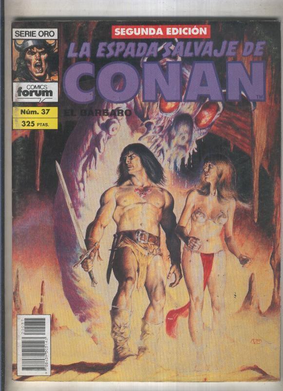 La Espada Salvaje de Conan volumen 1 segunda edicion numero 037 (numerado 2 en trasera) 