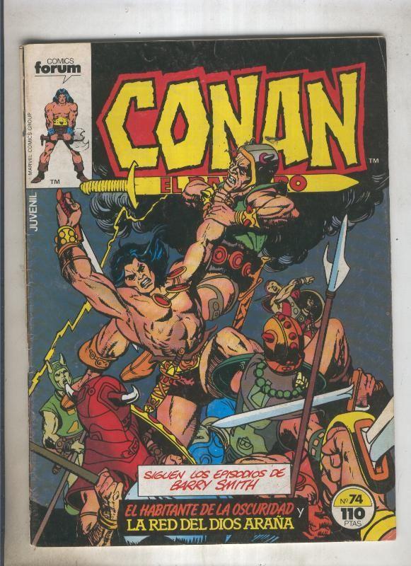 Conan el Barbaro primera edicion numero 074 (numerado 5 en trasera)