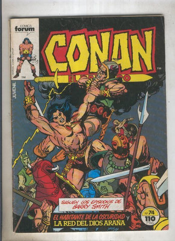 Conan el Barbaro primera edicion numero 074 (numerado 5 en trasera)