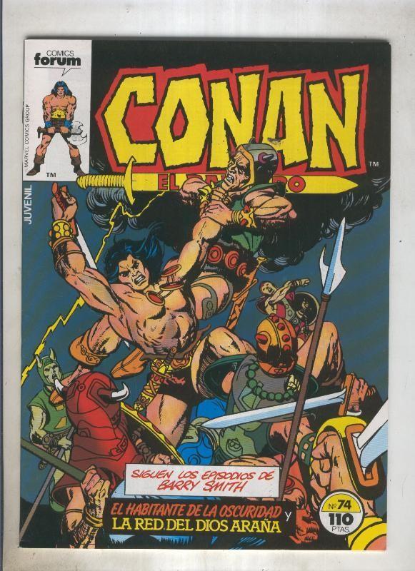 Conan el Barbaro primera edicion numero 074 (numerado 1 en trasera)