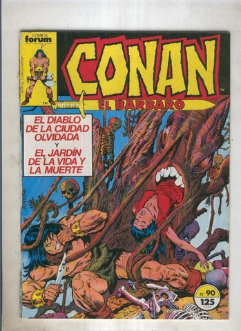Conan el Barbaro primera edicion numero 090 (numerado 1 en trasera)