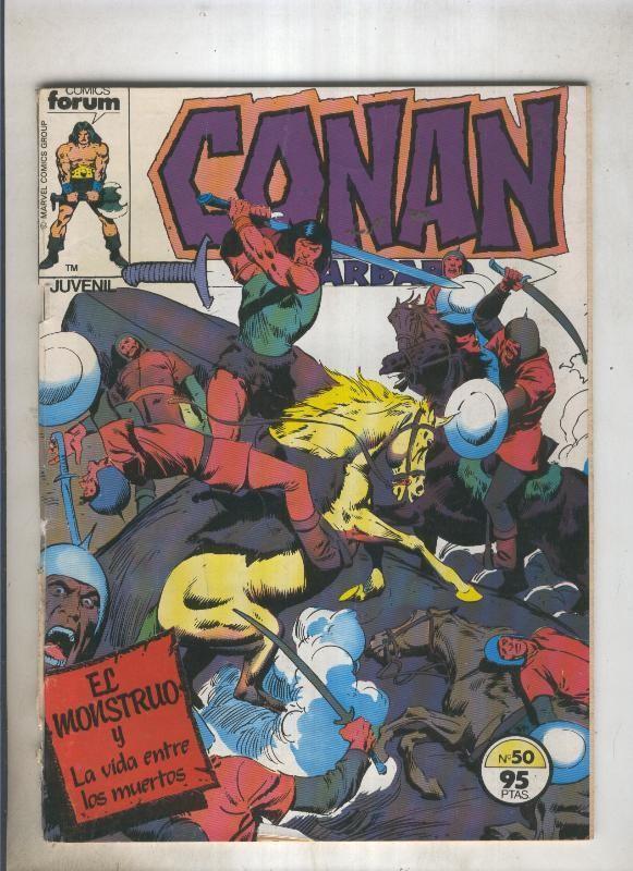 Conan el Barbaro primera edicion numero 050 (numerado 2 en trasera)