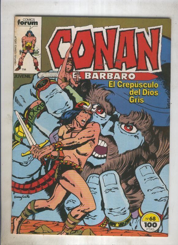 Conan el Barbaro primera edicion numero 068 (numerado 5 en trasera)