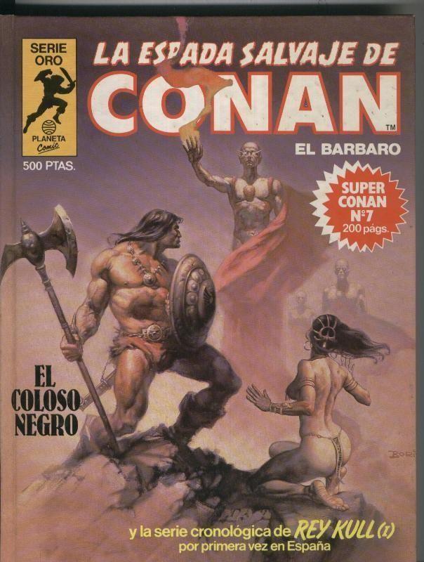 Super Conan primera edicion numero 07: El coloso negro
