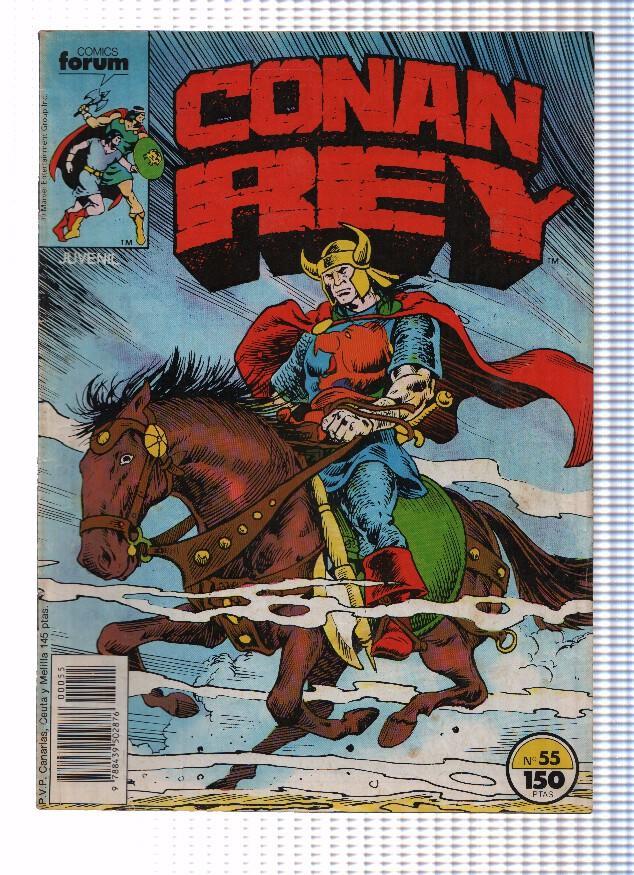 CONAN REY, Volumen 1, Numero 55: La Muerte y el Soñador (Forum 1989) 
