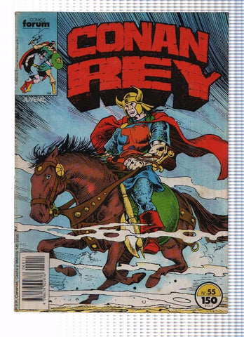CONAN REY, Volumen 1, Numero 55: La Muerte y el Soñador (Forum 1989) 