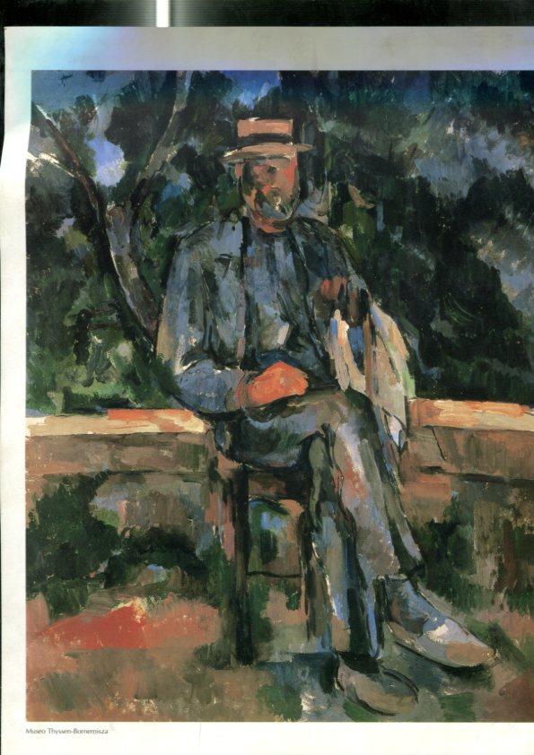 Lamina Paul Cezanne: Retrato de un campesino