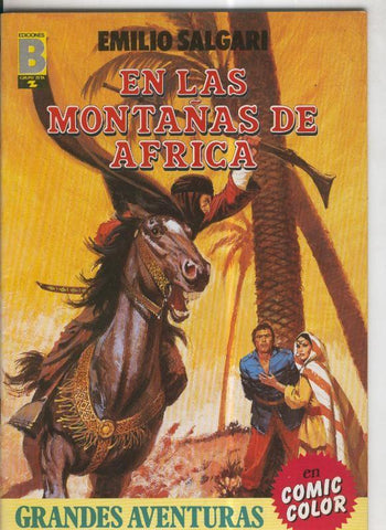 Grandes Aventuras numero 08: Emilio Salgaria: En las montañas de Africa