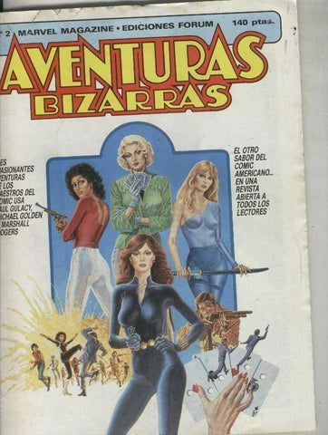 Aventuras Bizarras numero 02: Mujeres Mortales (numerado 3 en interior cubierta)