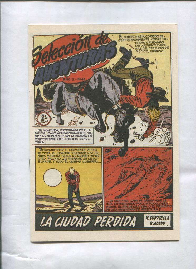 Seleccion de Aventuras Oeste numero 48: La ciudad perdida