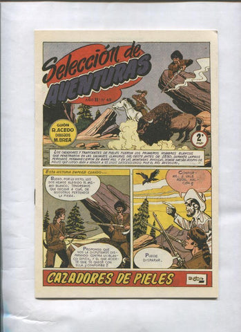 Seleccion de Aventuras Oeste numero 49: Cazadores de pieles
