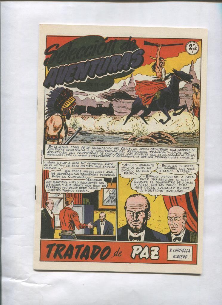 Seleccion de Aventuras Oeste numero 45: Tratado de paz