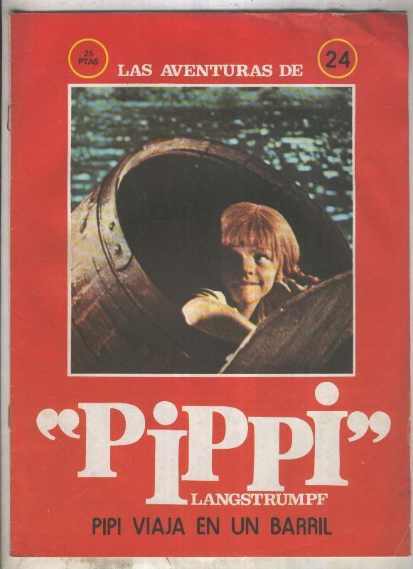 Las aventuras de Pippi Langstgrumpf numero 24: Pippi viaje en un barril