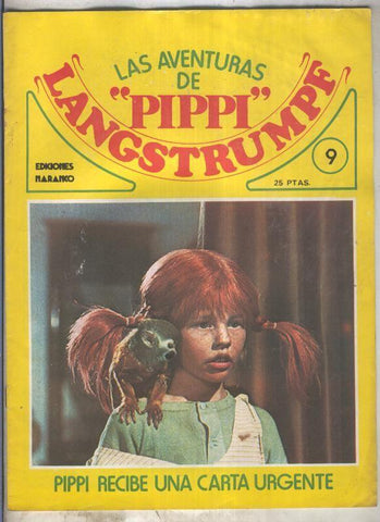 Las aventuras de Pippi Langstgrumpf numero 09: Pippi recibe una carta urgente