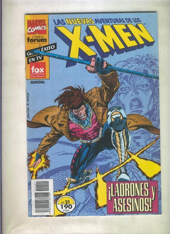 Las Nuevas Aventuras de los X Men volumen 1 numero 21