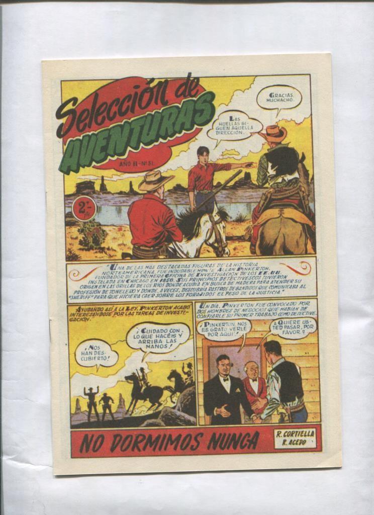 Seleccion de Aventuras Oeste numero 51: No dormimos nunca