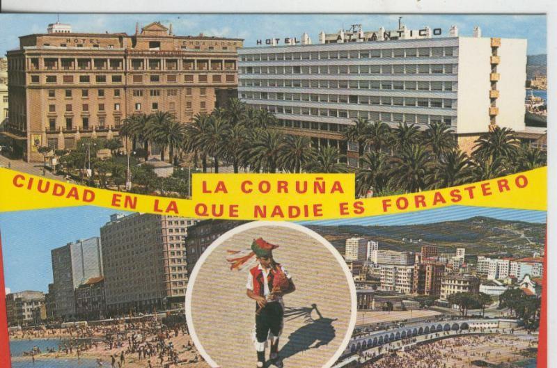 Postal 008217: Vistas de La Coruña