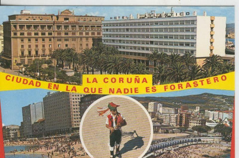 Postal 008217: Vistas de La Coruña