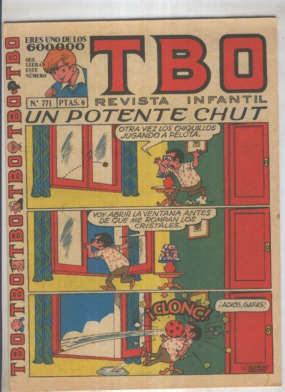 TBO numero 771: Un potente chut (Salvador Mestre)