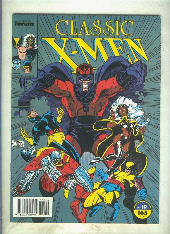 Classic X Men volumen 1 numero 19: El momento de la verdad (numerado 2 en trasera)