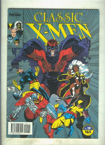 Classic X Men volumen 1 numero 19: El momento de la verdad (numerado 2 en trasera)