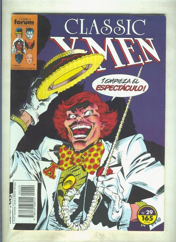 Classic X Men volumen 1 numero 29: Detenme si puedes (numerado 2 en trasera)