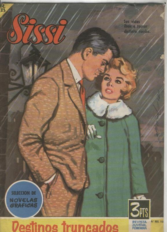 Sissi seleccion de novelas graficas numero 191: trasera propaganda revistsa Tele Color