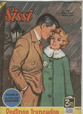 Sissi seleccion de novelas graficas numero 191: trasera propaganda revistsa Tele Color
