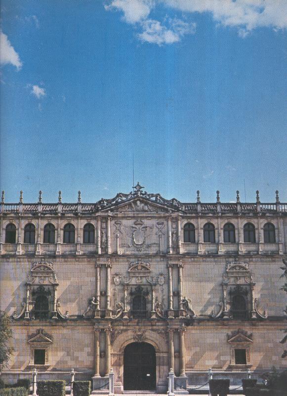 Album Grafico de España lamina 71: Universidad de Alcala de Henares, madrid