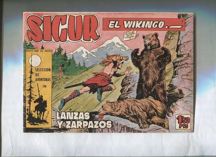 Facsimil: Sigur el vikingo numero 09: Lanzas y zarpazos