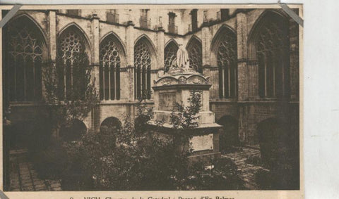 Postal 010272: Vich: claustre de la catedral i Panteon de Balmes